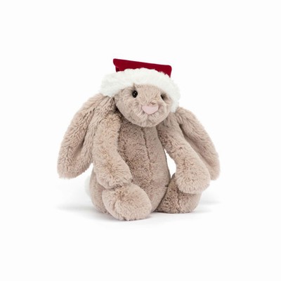 Jellycat Bashful Christmas Bunnies New Zealand | HKDJA4950